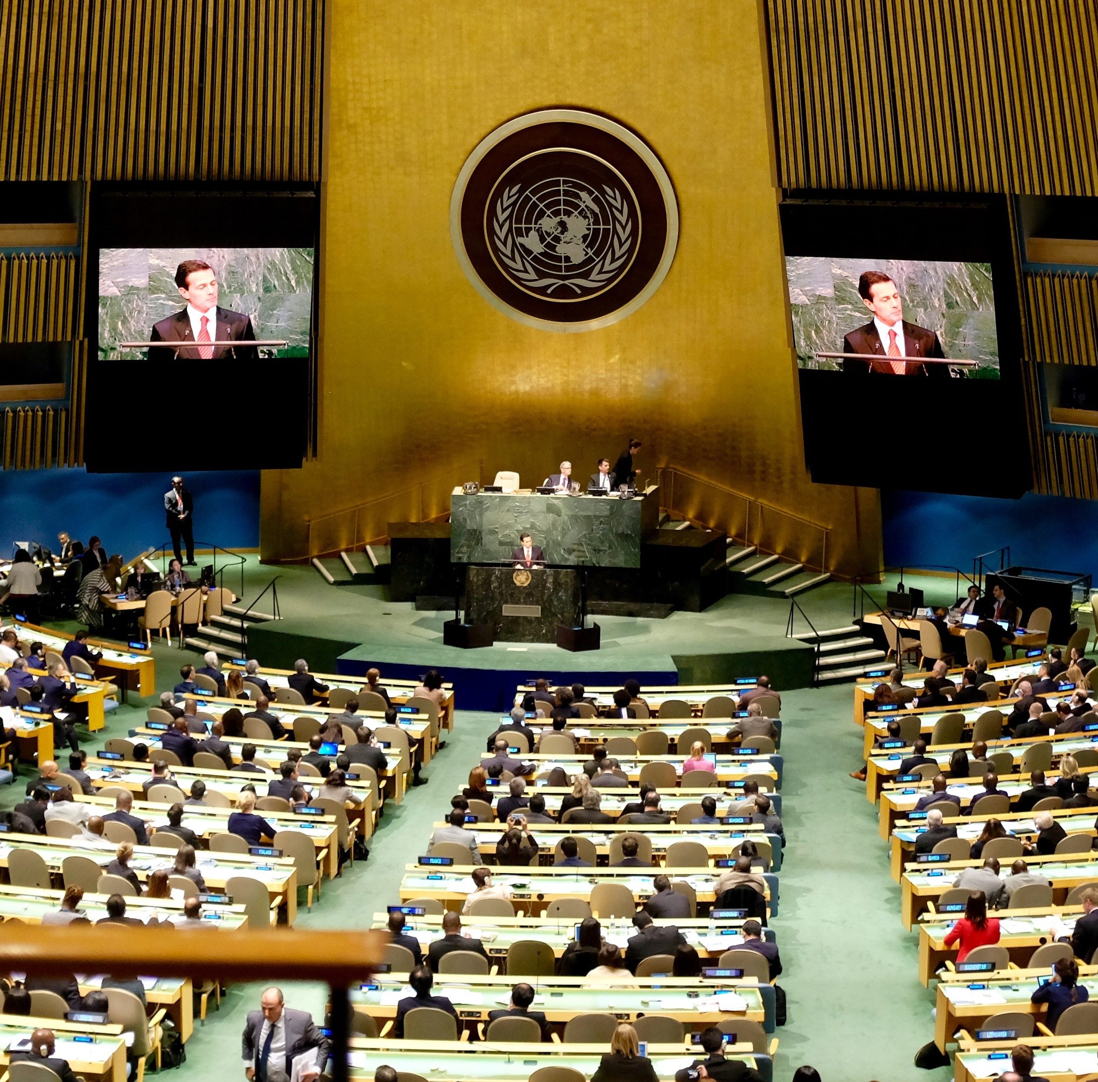 Image of United Nations Assembly